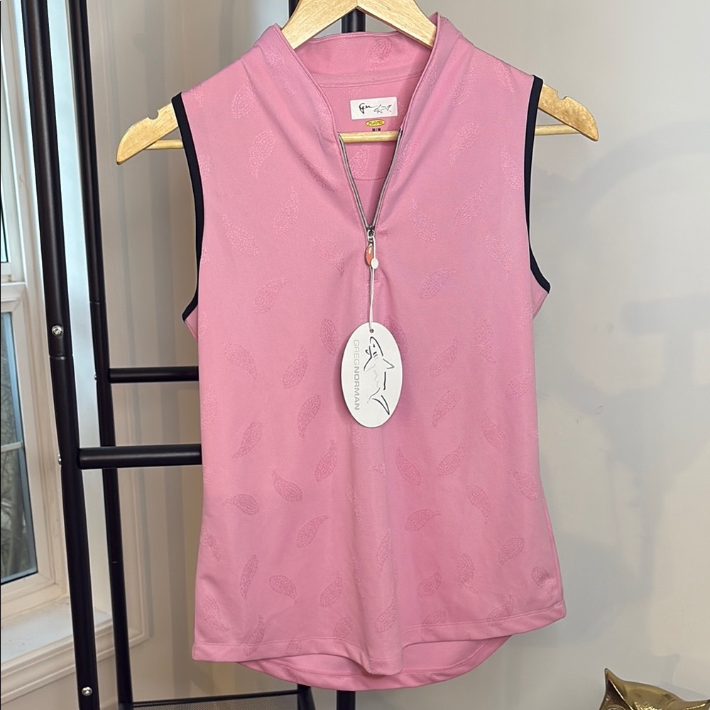 NWT Greg Norman Play Dry Sleeveless Top